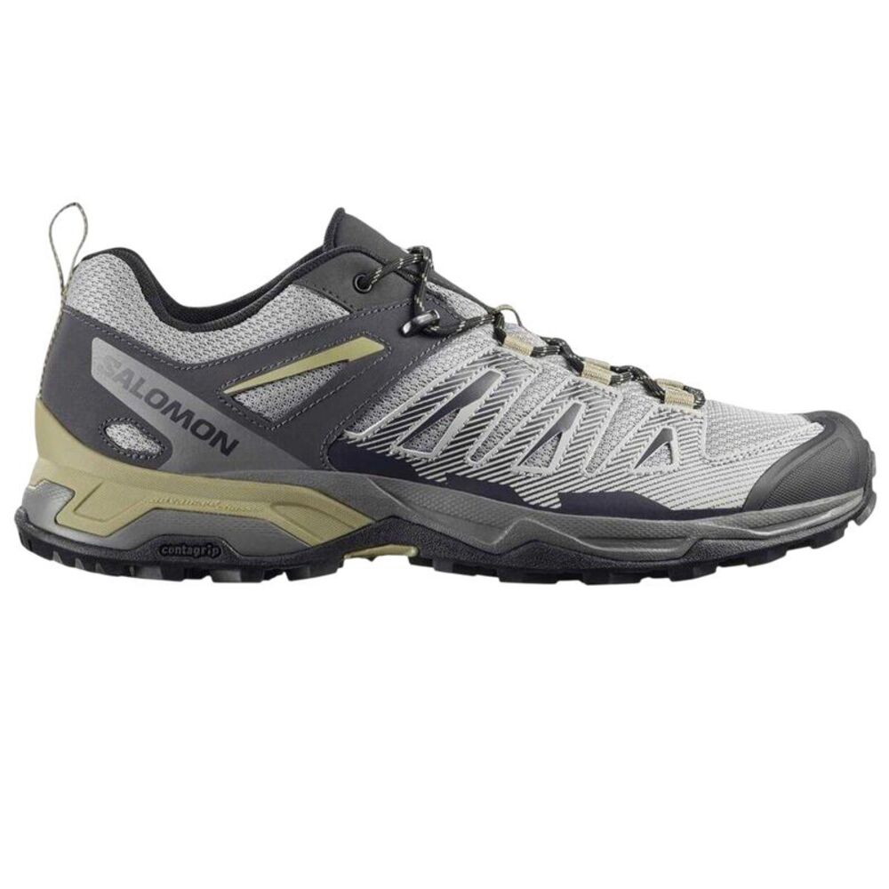 Salomon Mens X Ultra Prime 2 Flat Hiking Shoes / Alloy
